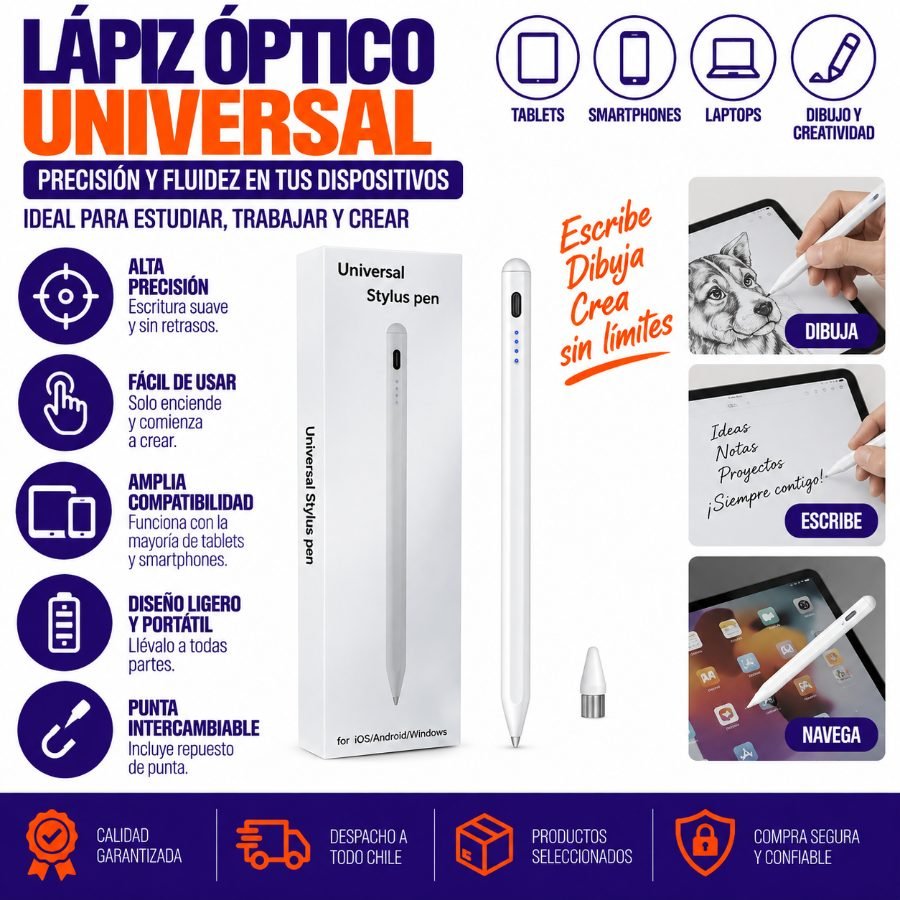 LAPIZ OPTICO UNIVERSAL 1 PZA por mayor en Chile