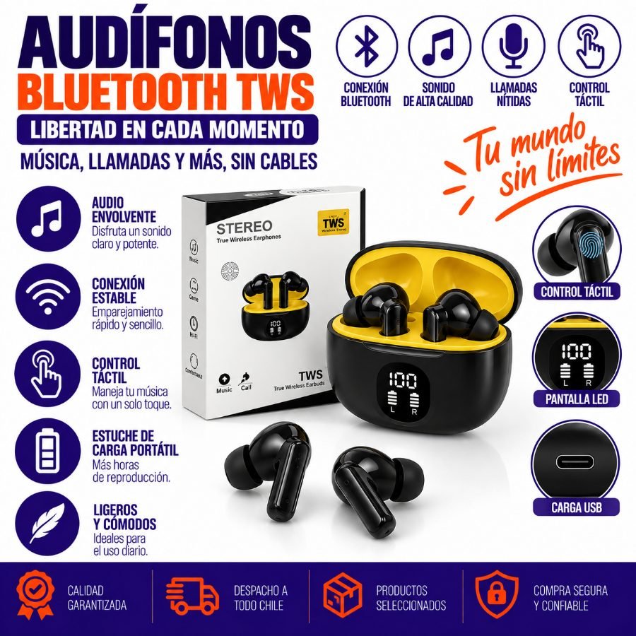 Audifonos bluetooth tws mayorista — imagen 3