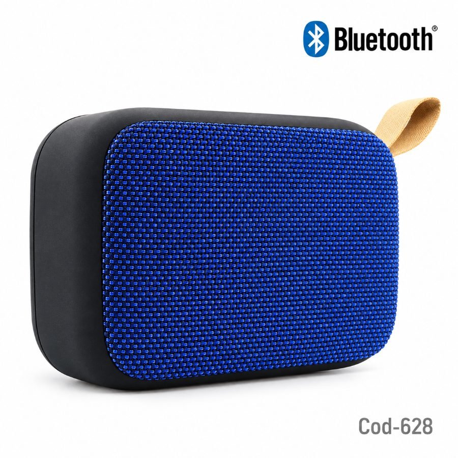 Parlante bluetooth con fm/usb/tf, recargable, textura tela. en caja - pack de 10 unidades mayorista — imagen 8