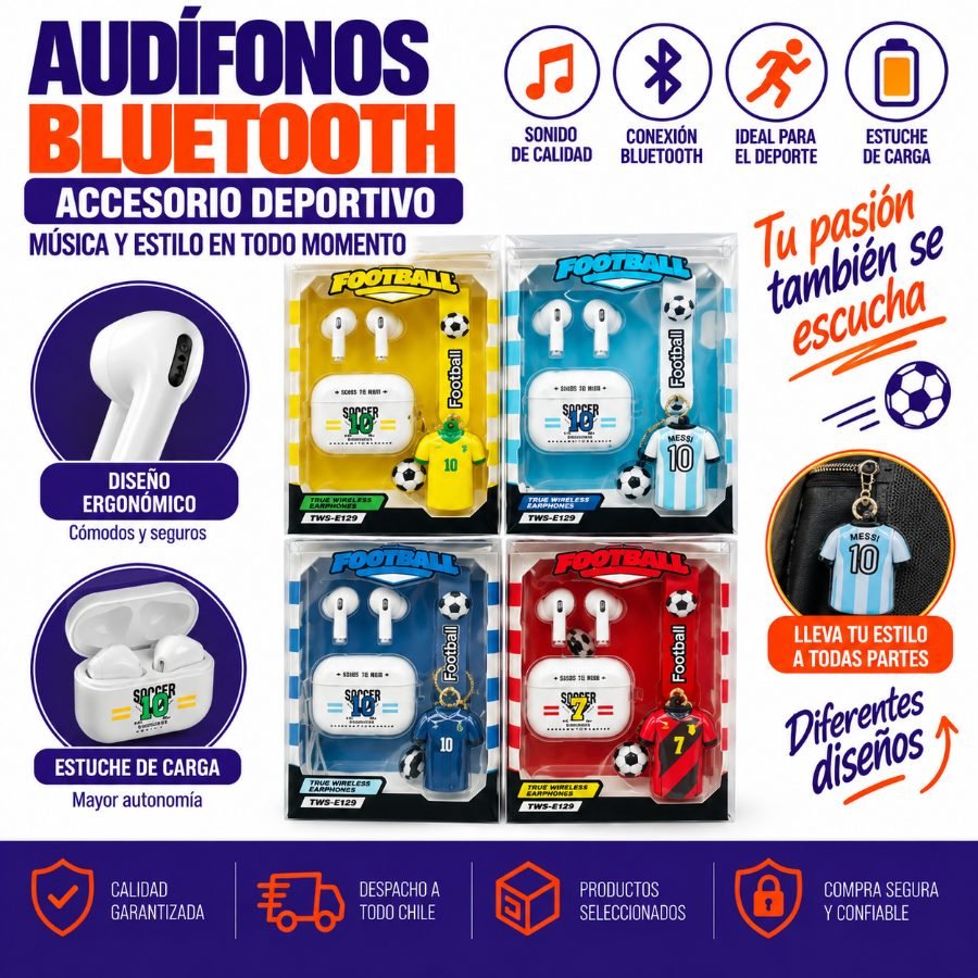 Audífono bluetooth + accesorio deportivo mayorista — imagen 3