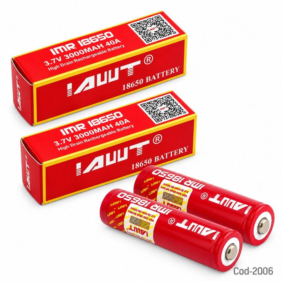 Pila awt modelo 18650 recargables 3.7 volt - 3.000 mah con punta mayorista — imagen 6