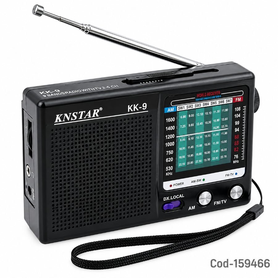 Radio multibanda marca knstar modelo kk-9, a pilas mayorista — imagen 8