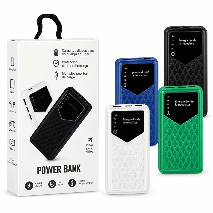 Power bank multifuncional mayorista — imagen 2