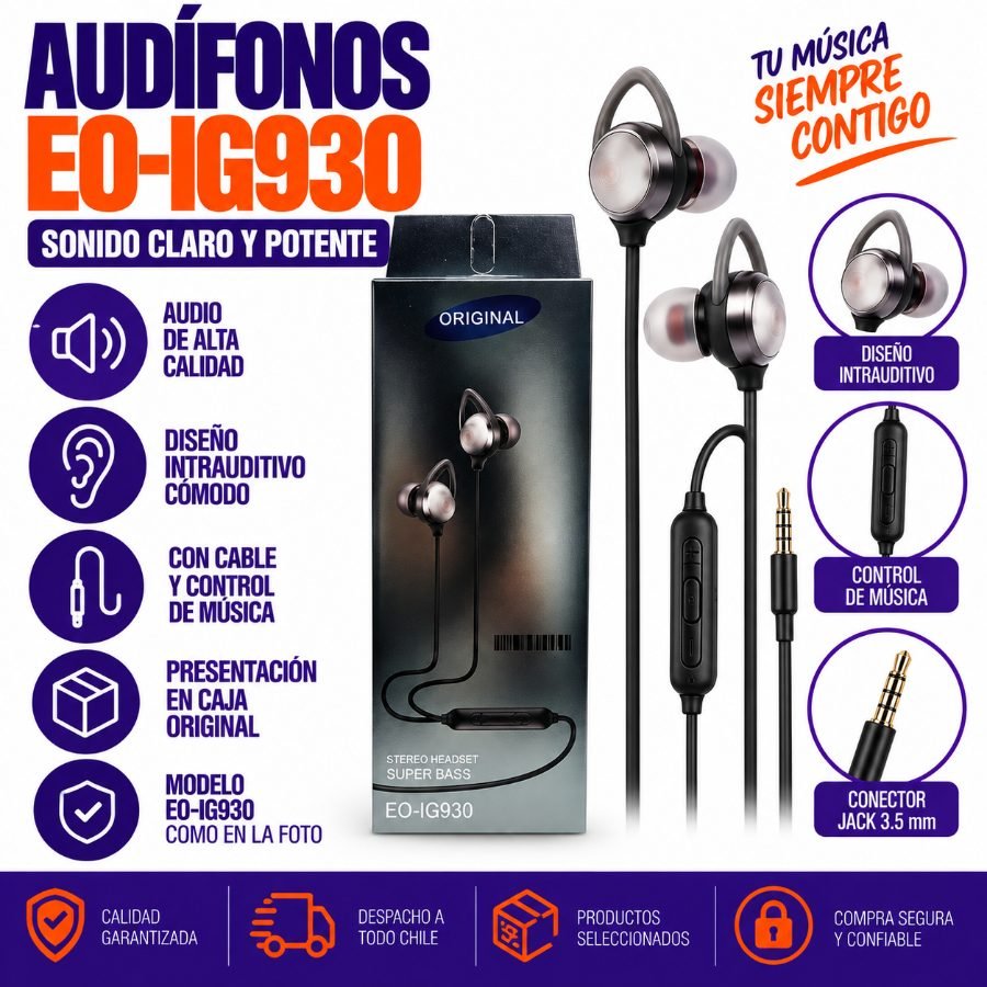 Audifonos eo-ig930 mayorista — imagen 3