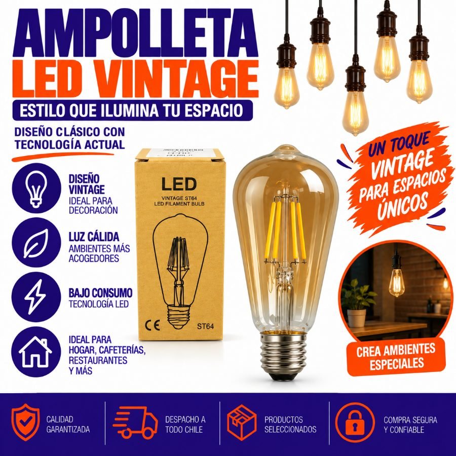 Ampolleta vintage mayorista — imagen 3