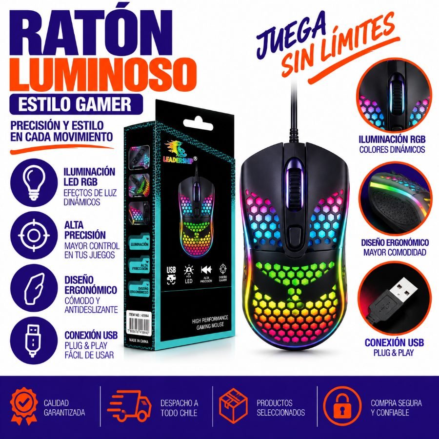 Raton luminoso mayorista — imagen 3