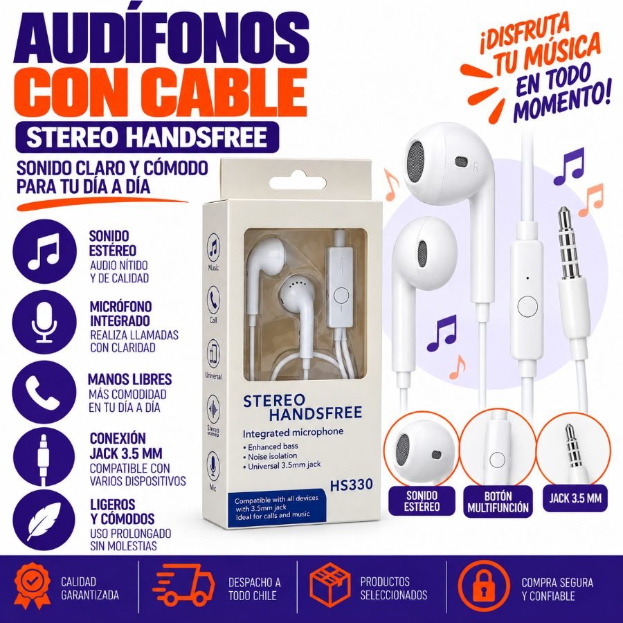 Audifono con cable mayorista — imagen 3
