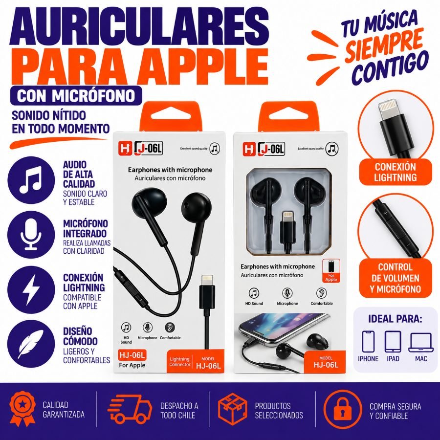 Auriculares de apple-hj-06l mayorista — imagen 3
