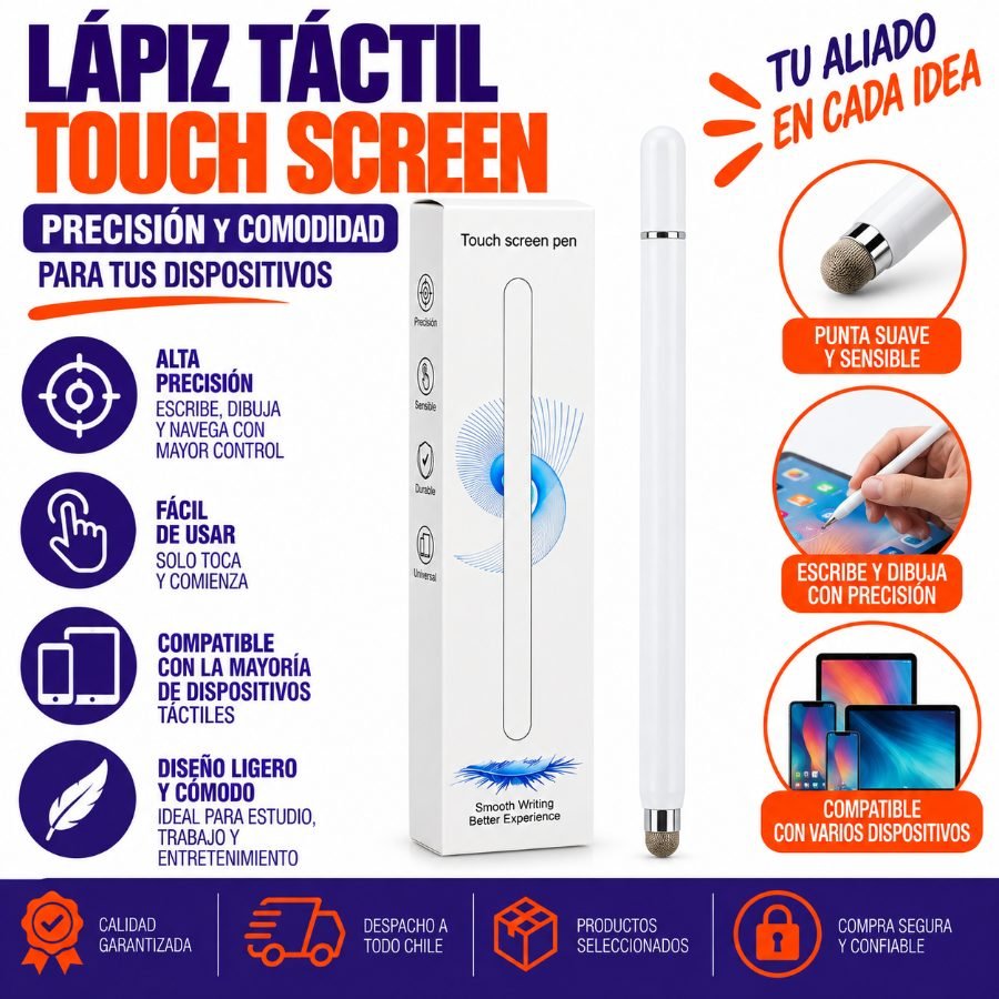 LAPIZ TACTIL 1 PZA por mayor en Chile