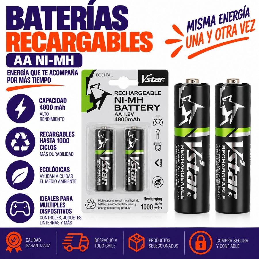 Bateria recargable doble a mayorista — imagen 3