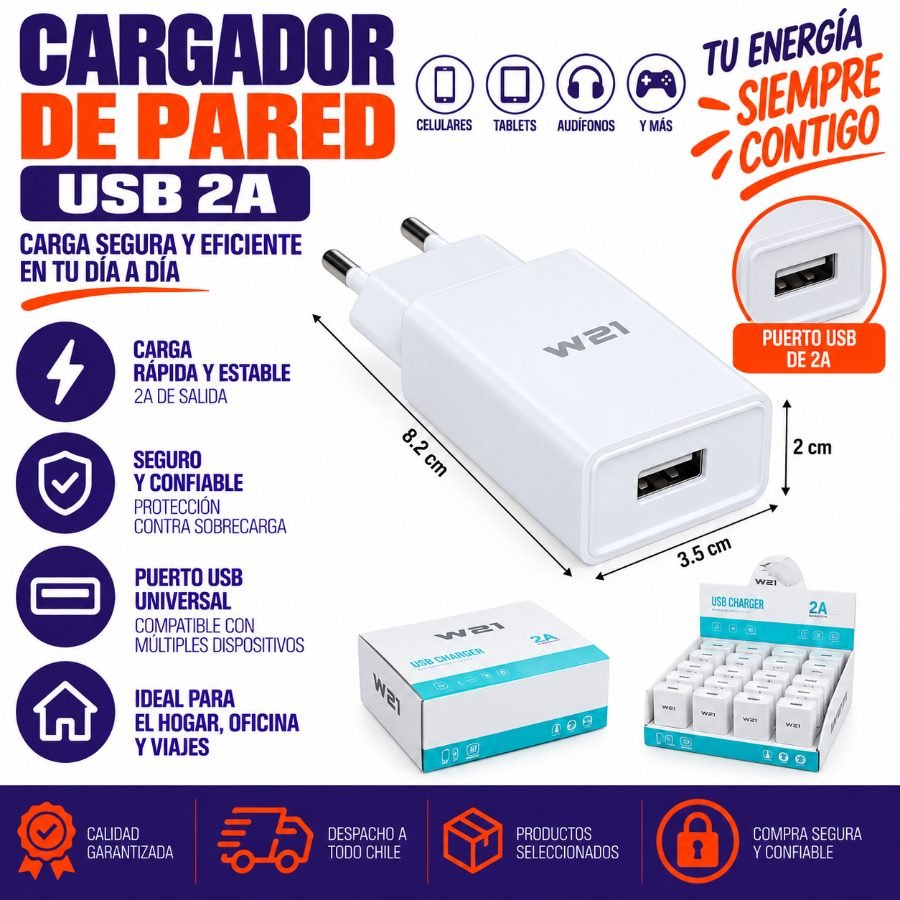 Cabezal de carga de una sola U de 2A 1PZA por mayor en Chile