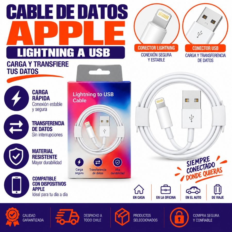 Cable de datos apple mayorista — imagen 3