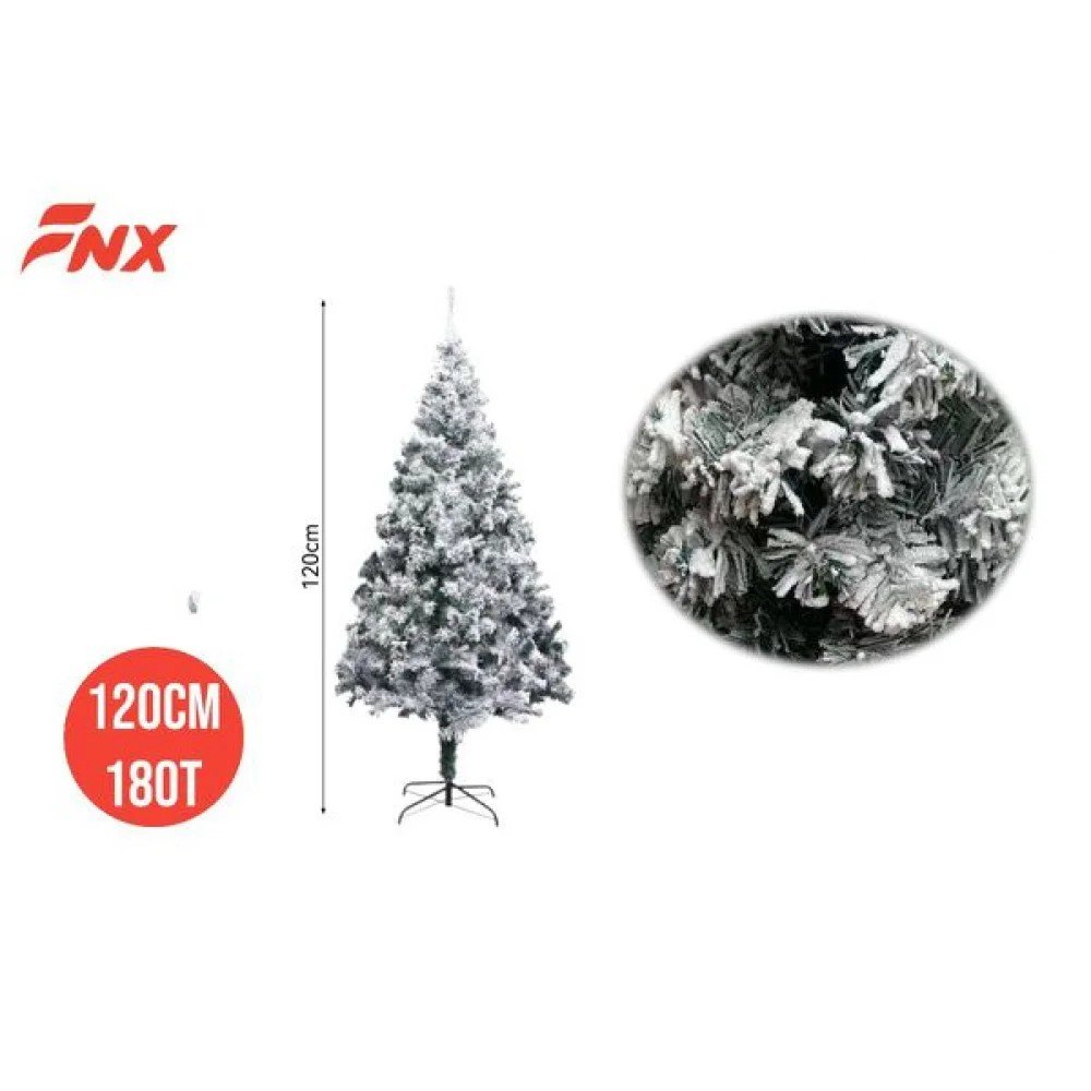 ARBOL NAVIDAD FLOCADO 120 cm por mayor en Chile