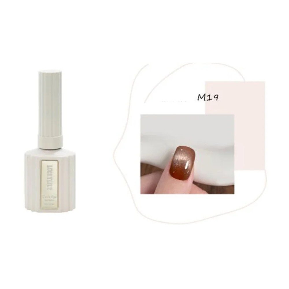 ESMALTE EN GEL OJO DE GATO M19 1 PZA por mayor en Chile