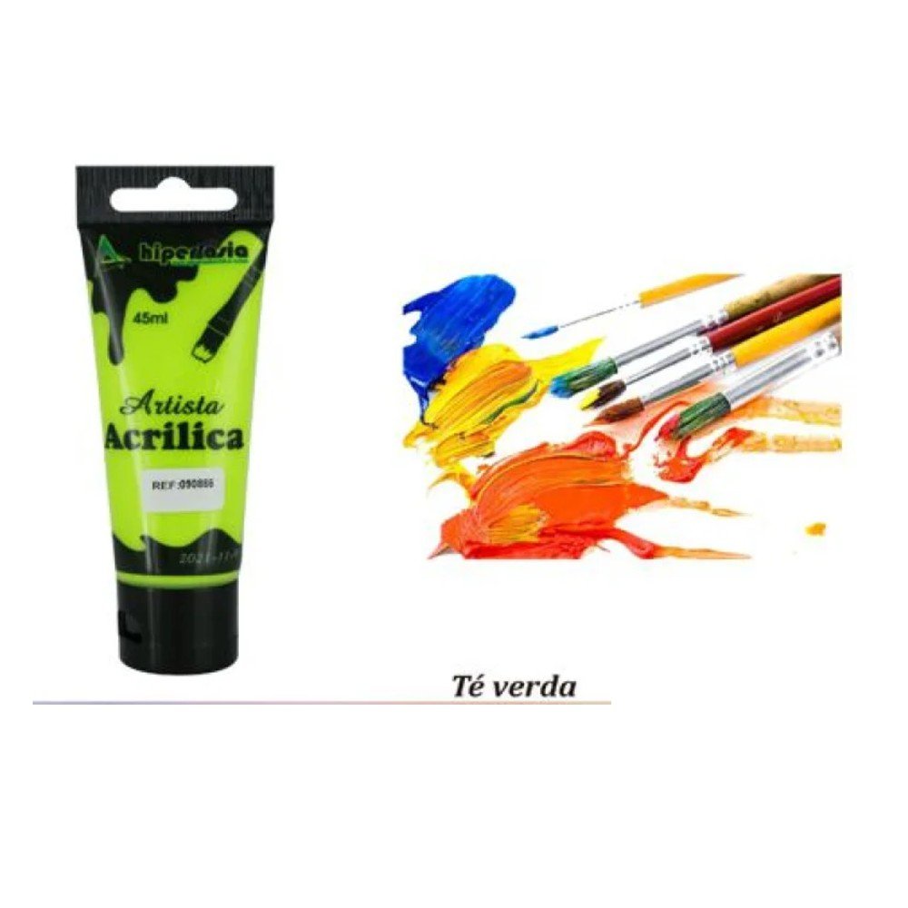 PINTURA ACRILICA-TE VERDE 45 ML por mayor en Chile
