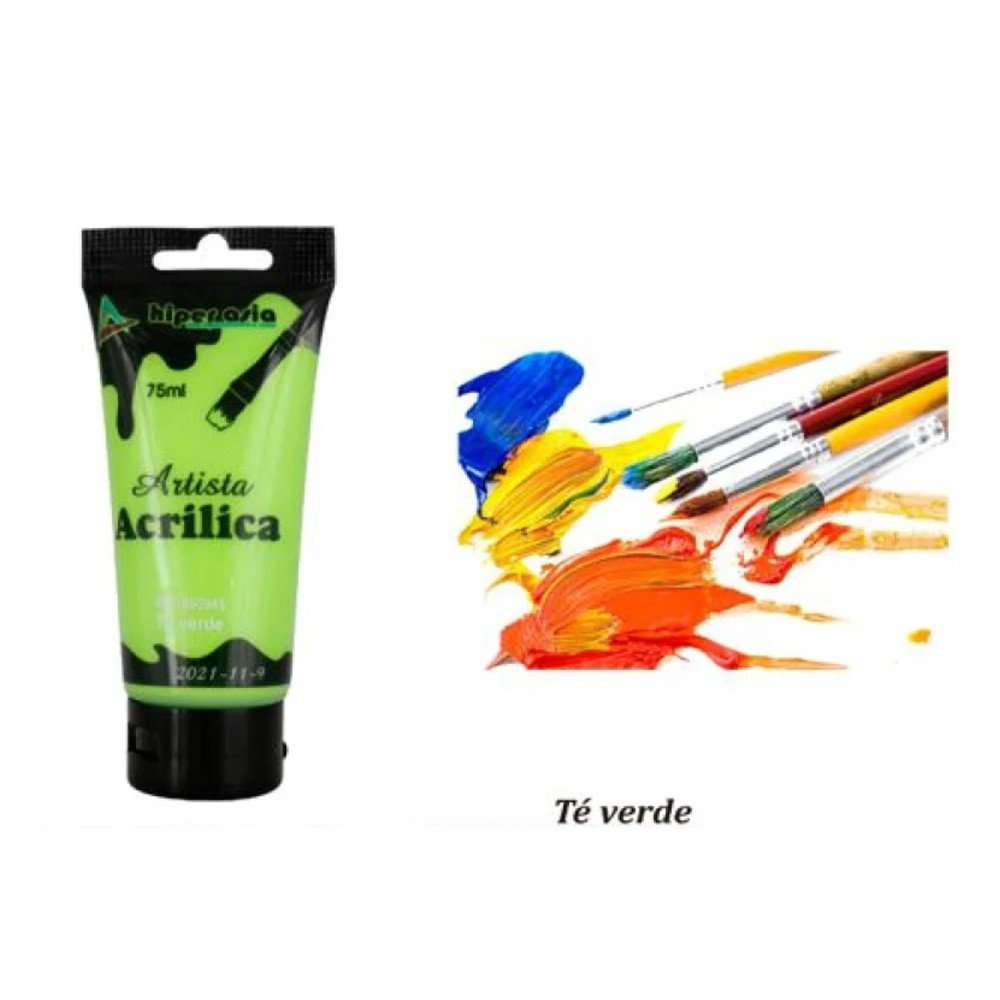 PINTURA ACRILICA-TE VERDE 75 ML por mayor en Chile
