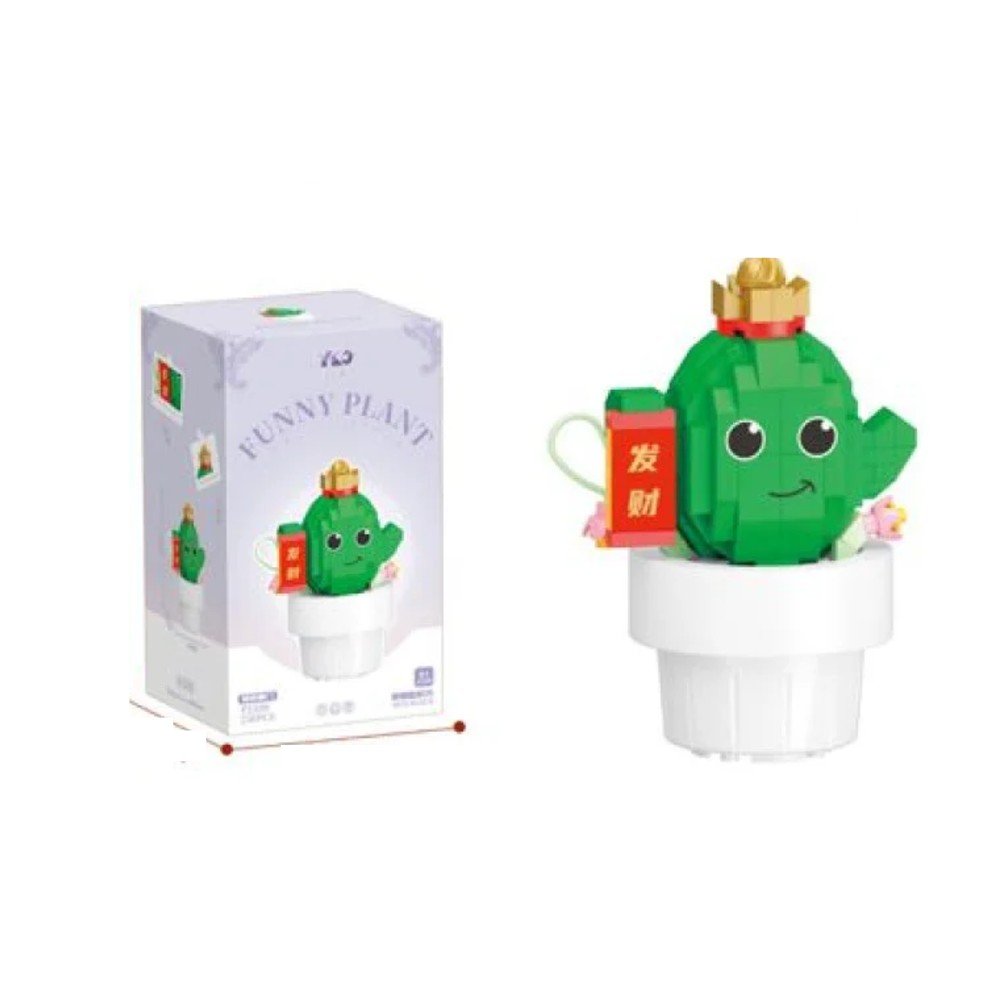 MINI BLOQUES 3D-PLANTA EN MACETA 250 PZA por mayor en Chile