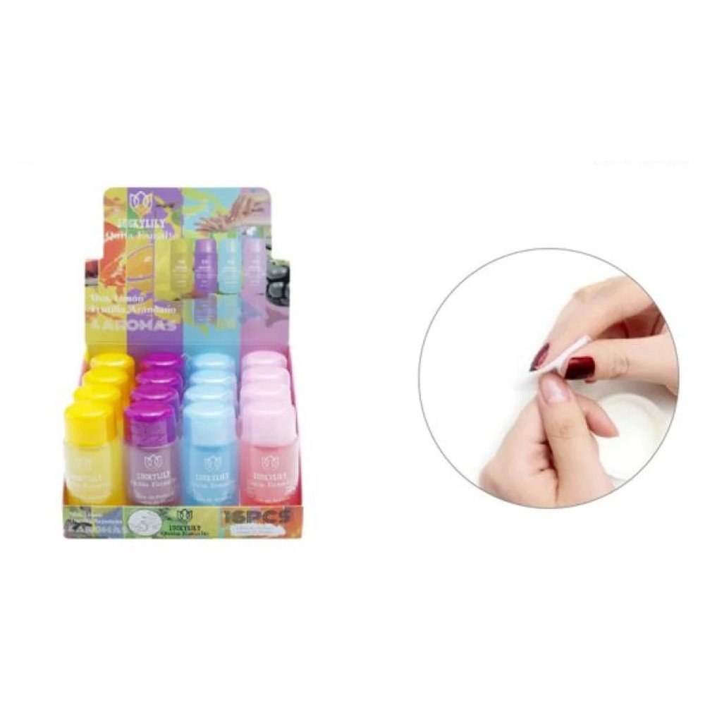 QUITA ESMALTE 16 PZA-60 ML por mayor en Chile
