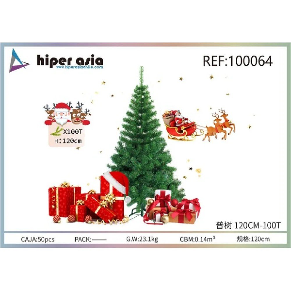 Arbol de navidad 120cm （50） 120cm-50 pza por mayor en Chile