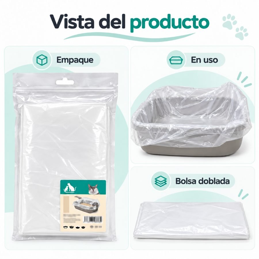 Bolsa para arena de gatos mayorista — imagen 2