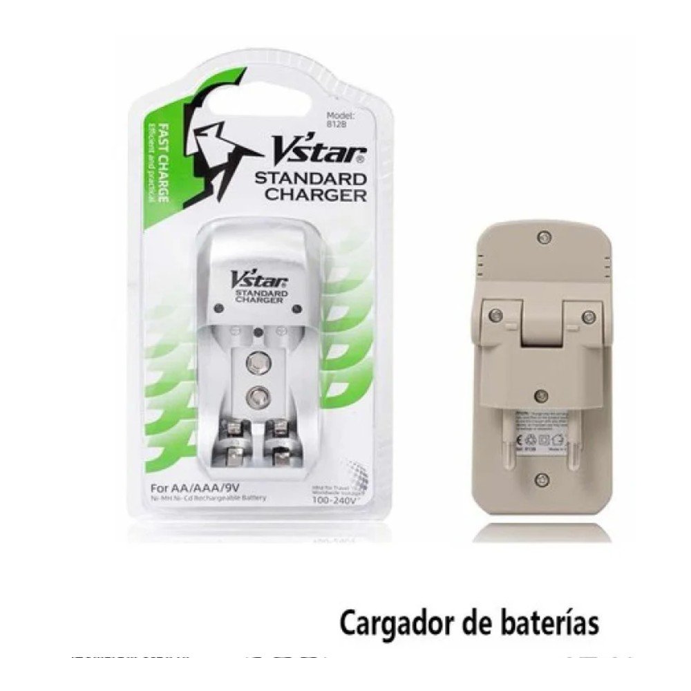 CARGADOR DE BATERIAS 1 PZA por mayor en Chile