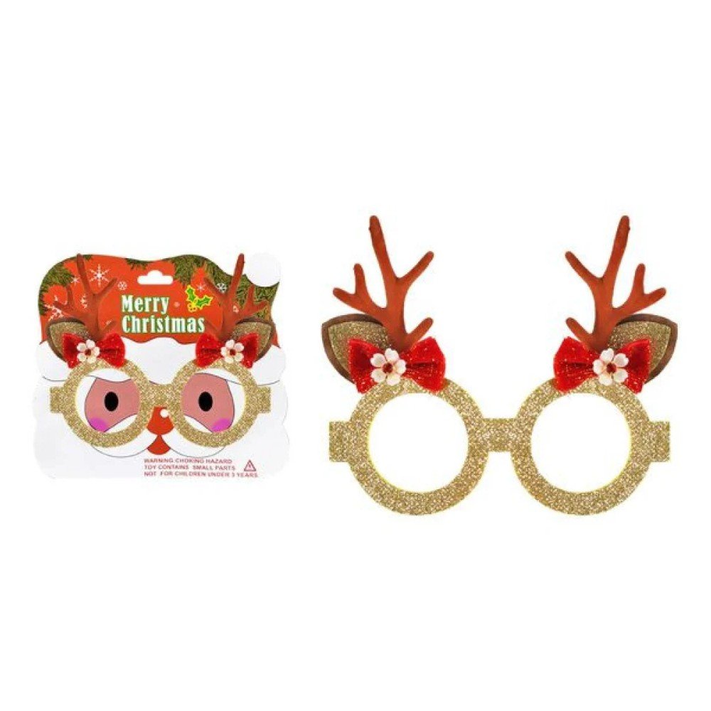 LENTES NAVIDEÑOS 1 PZA por mayor en Chile