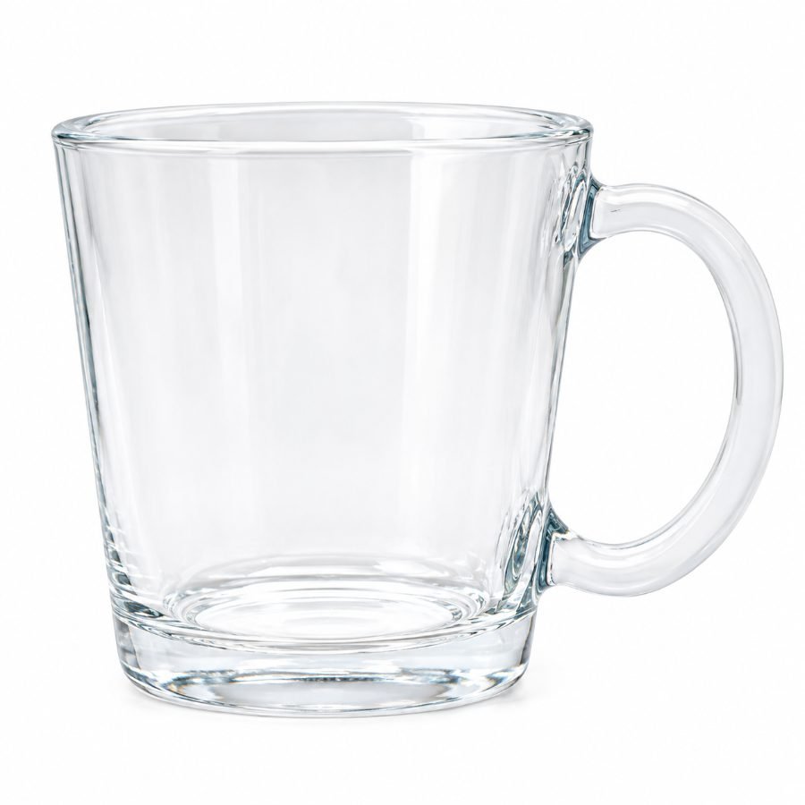 TAZA VASO VIDRIO CON ASA 290 ml por mayor en Chile