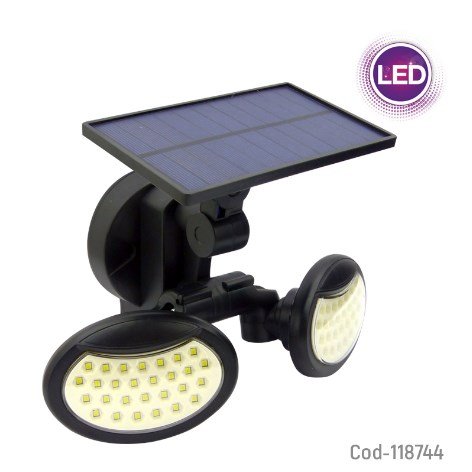 Proyector Solar 56 LED Con Sensor De Movimiento, SH-056 por mayor Electrónica por mayor
