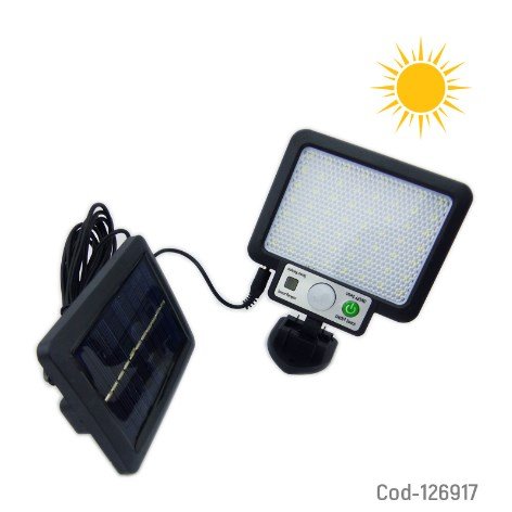 Proyector Solar LED Mini Modelo JXF-56, Con Sensor En Caja. por mayor - Electronica por mayor