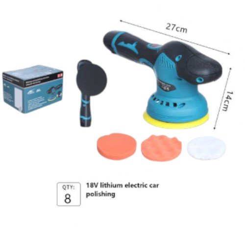 Pulidora Inalámbrica para Automóviles 18V - Kit de Detallado con Batería de Litio por mayor Electrónica por mayor