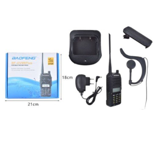 Radiocomunicador Profesional Baofeng BF-UV9RPlus - Walkie-talkie Dual Band de Alto Rendimiento por mayor - Electrónica por mayor