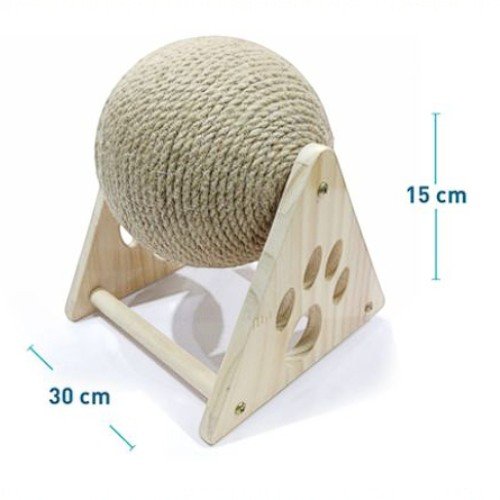 RASCADOR BOLA GIRATORIA por mayor - Mascotas por mayor