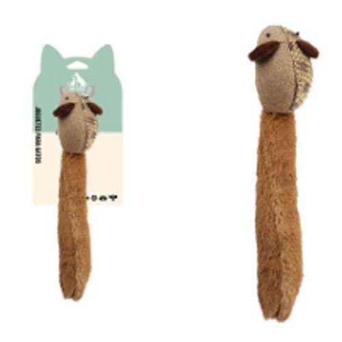 RATON COLA LARGA DE LINO por mayor - Mascotas por mayor