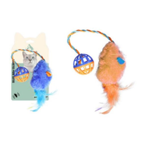 RATON CON BOLA por mayor - Mascotas por mayor