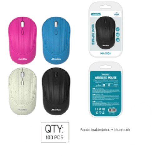 Ratón inalámbrico con conectividad Bluetooth por mayor Electrónica por mayor