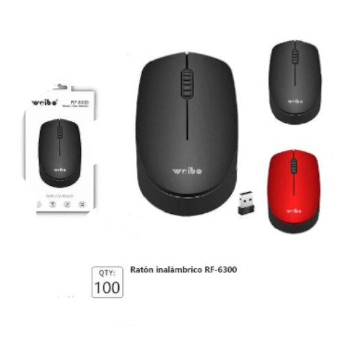 Ratón inalámbrico RF-6300,  por mayor Electrónica por mayor