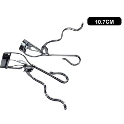 Rizador de Pestañas con Diseño de Mango Ondulado y Acabado Galvanizado de 10.7 cm por mayor Belleza por mayor