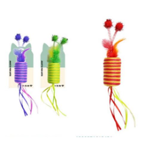 RODILLO DE NAILON CON SERPINTINAS por mayor Mascotas por mayor