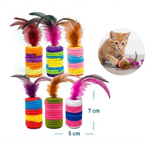 Rodillo de rosca de color por mayor - Mascotas por mayor