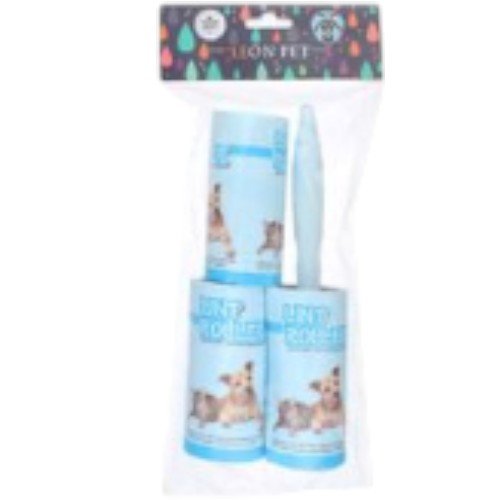 Rodillos Adhesivos Saca Pelos con Mango Ergonómico y Hojas Desprendibles por mayor - Mascotas por mayor