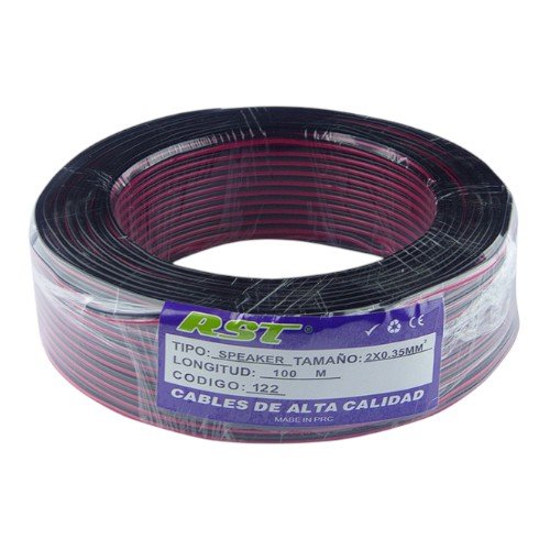 Rollo Cable Parlante 2 X 0.35 Mm. por mayor Electrónica por mayor