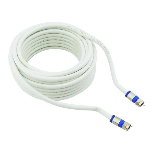 Rollo Coaxial RG-6 Por 10 Mts Con Terminales. por mayor Electrónica por mayor