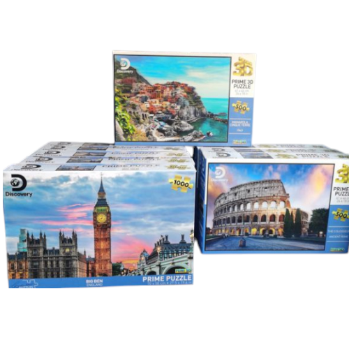ROMPECABEZAS 3D por mayor - Jugueteria por mayor