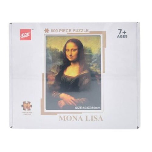 ROMPECABEZAS MONA LISA por mayor - Jugueteria por mayor