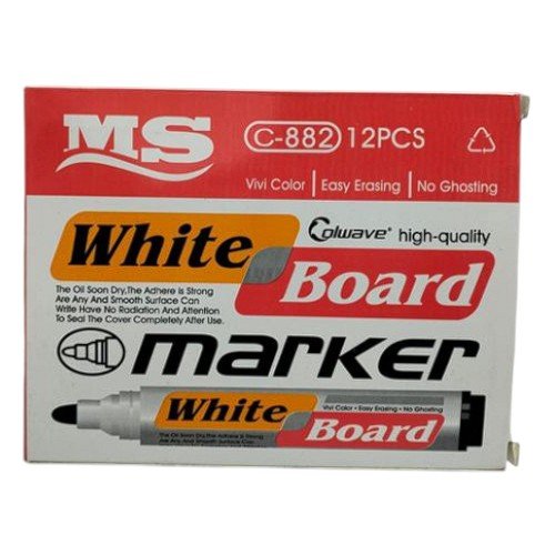 Rotulador de pizarra negro  por mayor - Útiles Escolares por mayor