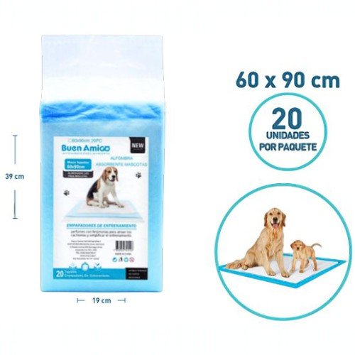 Sabanillas para perro  - 20 PZA-60 X 90 CM - Compras Aqui