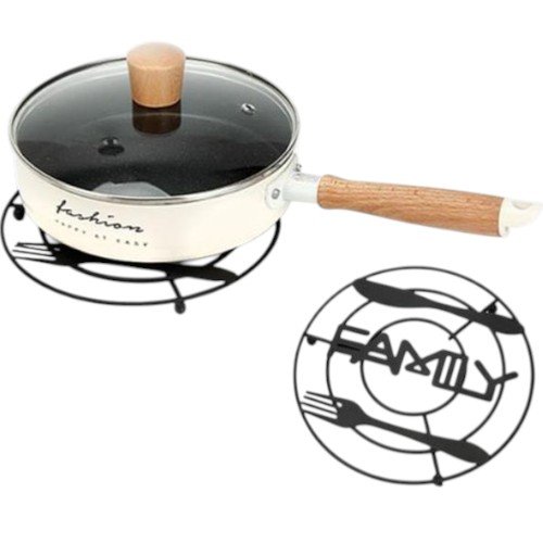 Salvamanteles Metálico de Mesa con Diseño 