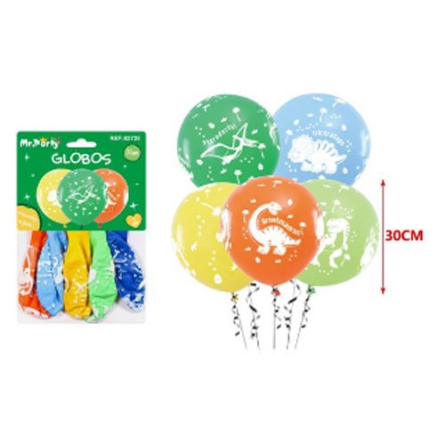Set globos de latex - 5 PZA-30 CM - Compras Aqui