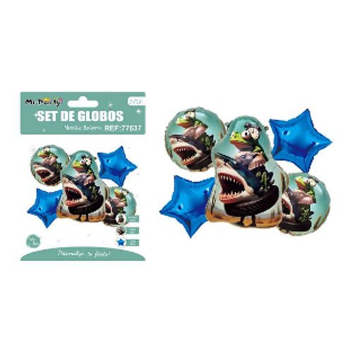 SET GLOBOS PERSONAJE por mayor Cotillon por mayor