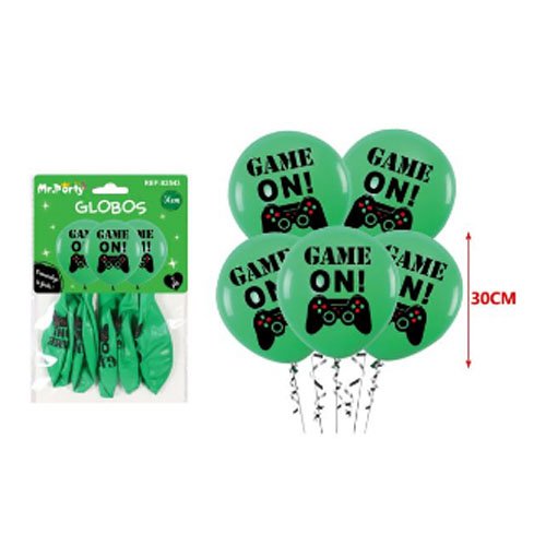 Set globos de latex - 5 PZA-30 CM - Compras Aqui